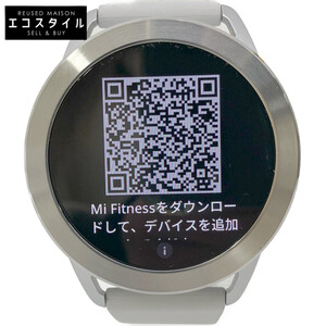 【美品】Xiaomi シャオミー M2323W1 Watch S3 スマートウォッチ/ 腕時計 シルバー メンズ