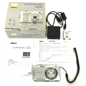1円 Nikon COOLPIX A100 4.6-23.0mm 1:3.2-6.5 コンパクトデジタルカメラ C110855