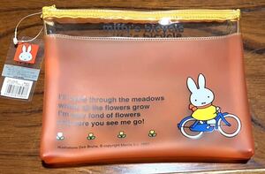 ★ミッフィー ★クリアーポーチ 未使用品 1982日本製 miffy