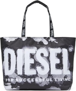 DIESEL ディーゼル トートバッグ ブラック ※ご購入から発送まで7〜9日前後