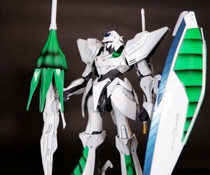 ★ 塗装済み完成品 アワートレジャー 1/144　エンゲージSR3　後期型（初回生産版）★FSS／ファイブスター物語／永野護／完成品