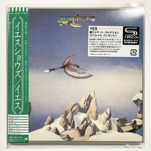 未開封　紙ジャケットCD　YES　イエスショウズ　限定盤/ボーナストラック/SHM-CD2枚組　WPCR-13525/6　　　T017