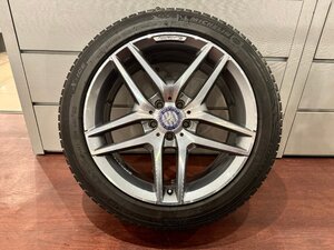 ベンツ W222 取外 AMG 純正ホイール スタッドレスタイヤ4本 【9.5J/8.5J 19インチ オフセット38mm PCD112】 MICHELIN X-ICE XI3 ￥1～ 1円