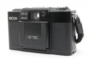 【返品保証】 リコー Ricoh FF-1s electronic Color Rikenon 35mm F2.8 コンパクトカメラ v1756