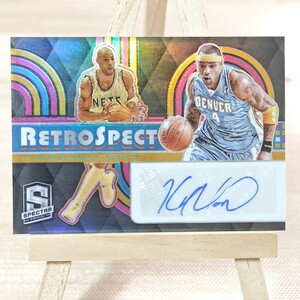 99枚限定 ケニオン・マーティン 2023-24 Panini Spectra RetroSpect Kenyon Martin Auto 36/99 直筆サインカード ナゲッツ ネッツ