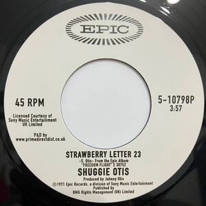 新品 7” ★ Shuggie Otis - Strawberry Letter 23 ★ レコード アナログ オルガンバー サバービア フリーソウル muro funk45 レアグルーヴ