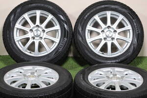 ＜バリ溝スタッドレス!＞ZELERNA 15in 6J+43 PCD114.3 ピレリ アイスアシンメトリコ 195/65R15 ノア ヴォクシー ステップワゴン アクセラ