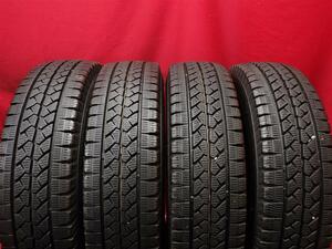 スタッドレス4本 165R13 8PR 4本セット ブリヂストン ブリザック VL1 BRIDGESTONE BLIZZAK VL1 8.5分山★stati13 プロボックス カローラ