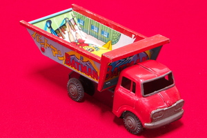ASC アオシン 青真商会 バットマン ブリキ ダンプトラック ITO 日本製 フリクション ブリキ玩具 トラック ダンプ 1960