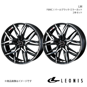 LEONIS/LM CX-5 KE系 アルミホイール2本セット【20×8.5J 5-114.3 INSET52 PBMC】0040852×2