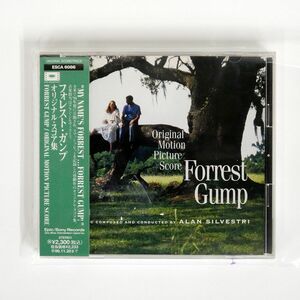 帯付き FOREST GUMP/ORIGINAL MOTION PICTURE SOORE/EPIC/ SONY RECORDS ESCA6086 CD □