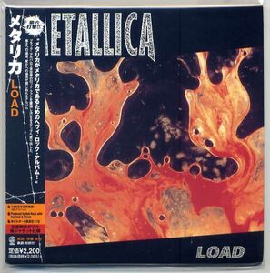 ☆メタリカ METALLICA 「LOAD」 紙ジャケット仕様 生産限定盤 新品 未開封