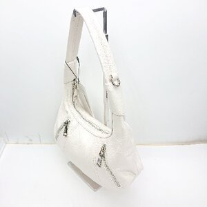 ◇ ◎ ●未使用● HOLIDAY ホリデイ 2way ハンド ショルダーバッグ アイボリー レディース E