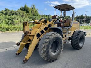 TCM ホイールローダー　L16-3 4BG1 部品取り 不動 ジャンク　機械　重機 燃え移り千葉県