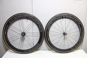 ○Campagnolo カンパニョーロ BORA ULTRA TWO CULT シマノフリー 11/12s対応 チューブラー ダークラベル カーボンホイールセット