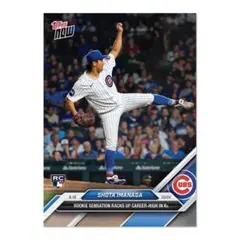 今永昇太　MLB Topps now 自己最多11奪三振