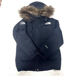 THE NORTH FACE ダウンジャケット ノースフェイス ブラック ANTARCTICA PARKA アンタークティカパーカ　ダウンジャケット　ファー　S