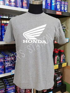HONDA/ホンダ/純正/ウイングTシャツ/グレー/Lサイズ/Tシャツ/バイクTシャツ