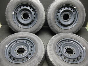 ★☆ トヨタ純正 195/80Ｒ15 107/105L 200系 ハイエース PCD139.7/+35 夏 #21382 ☆★