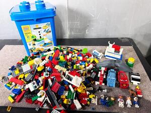 ★ 中古★LEGO まとめ 色々セット レゴブロック パーツ ミニフィグ カーズ 車 家 青いバケツ 他【LEGO まとめ売り】E7MS