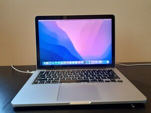 ジャンク品MacBookPro-13inchEarly2015(A1502)　Core i5(2.7GHz),メモリ8GB,SSD256GB,USキーボード,Monterey