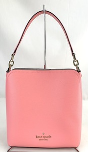 【未使用】F0686 kate spade ケイトスペード レザー ダーシー 2way ワンショルダー ハンドバッグ クロスボディ ピンク レディース バッグ