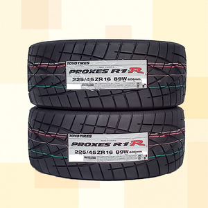 225/45R16 89W TOYO トーヨー プロクセス PROXES R1R 24年製 正規品 2本送料税込 \33,400より 1