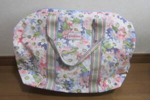 Cath Kidston キャス・キッドソン 旅行かばん ボストンバッグ 水色×花柄 O2411C