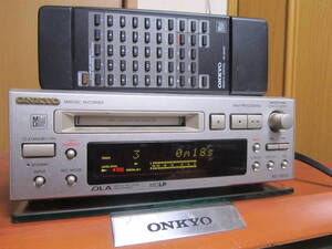 ONKYO MD-105TX 動作・状態良好　共通リモコン付