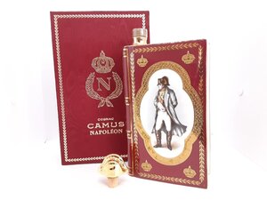 【古酒】 カミュ ブック ナポレオン CAMU BOOK NAPOLEON 赤 レッド 700ml 40% 1175g コニャック ブランデー 陶器 洋酒 【未開封】 sk2473