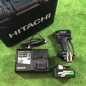 【中古品】〇HiKOKI(ハイコーキ) 36Vインパクトドライバ ディープオーシャンブルー WH36DC(2XPDSZ)