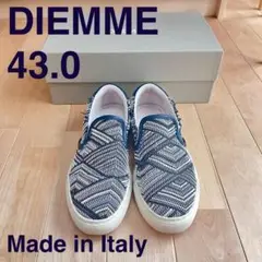 【DIEMME】ディエッメ メッシュ編スリッポン イタリア製 ネイビー