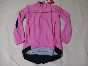 Castelli PERFETTO長袖レインジャージ　防風・万能　使用推奨気温6～15℃　Lサイズ　029PINK　2018 新品未使用