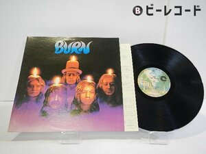 Deep Purple(ディープ・パープル)「Burn(紫の炎)」LP（12インチ）/Warner Bros. Records(P-10104w)/洋楽ロック