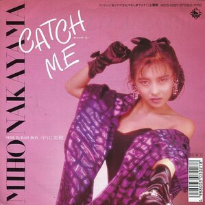 EP盤　中山美穂　CATCH ME／BAD BOY