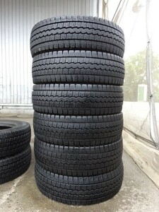 215/70R17.5　118/116L　ダンロップ　WINTER　MAXX　LT03　中古スタッドレスタイヤ6本　(020722）