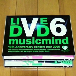 V6「LIVE DVD6 musicmind」(2005年) 定価9,051円