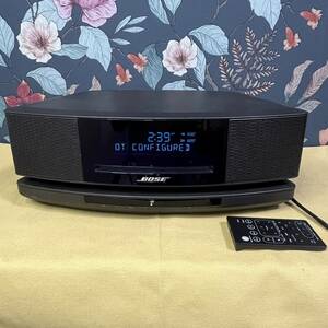 ★BOSE ボーズ CDプレーヤー ラジオ ブラック リモコン付き 起動確認済み AM/FM〇