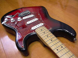 ▽EG (051)★Squier by Fender Stratocaster 2TS ベッコウPG／スクワイアbyフェンダー ストラトキャスター $541