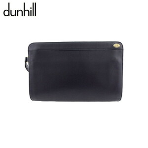 ダンヒル クラッチバッグ セカンド バッグ メンズ ロゴプレート オックスフォード dunhill 中古