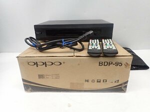 OPPO BD/DVD/CD オッポ ブルーレイユニバーサルプレーヤー BDP-95 2011年製 元箱付き ∩ 70571-2