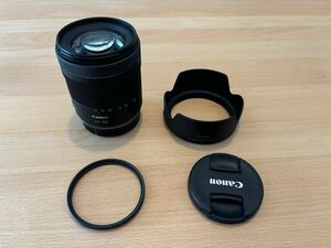 ◆美品◆ Canon RF24-105mm F4-7.1 IS STM フード＋フィルター付き