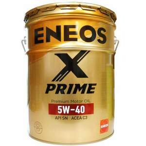 【送税込21480円】ENEOS エネオス X PRIME SP C3 5W-40 20L 100%化学合成油 ※法人・個人事業主様宛限定※