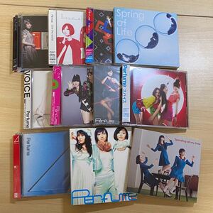 西542 perfume パフューム CD DVD 11枚 まとめ セット 邦楽 J-POP 紙ジャケ 帯付き 中田ヤスタカ VOICE ねぇ 初回限定版 など