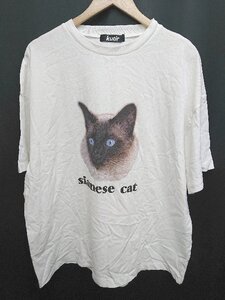 ◇ Kutir クティール 半袖 Tシャツ カットソー サイズM ホワイト メンズ P