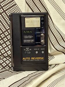 AIWA アイワ Cassette Boy HS-J20 TV/FM/AM/CASSETTE カセットプレーヤー ラジカセ 動作未確認　現状渡し　【1121-2】