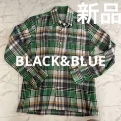 BLACK&BLUE ブラックアンドブルー　新品　タグ付き　シャツ