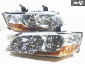 【希少】 三菱純正 CT9A ランサーエボリューション ランエボ エボ 7 8 9 HID ヘッドライト ヘッドランプ 左右 STANLEY P1836 即納 棚