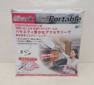 0917-02☆1円スタート☆ 中古品　シャーク　スチーム　ポータブル　通電・動作確認