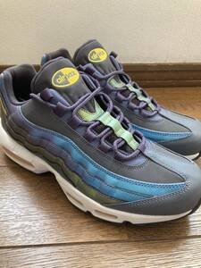 国内正規 未使用品 NIKE AIR MAX 95 PREMIUM LIQUID METAL THUNDER GREY 538416-022 エアマックス